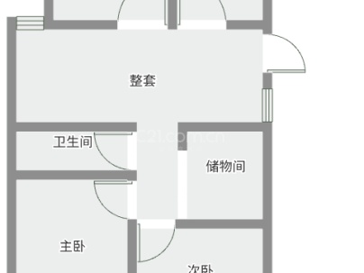 熙城国际 金园 3室 2厅 119.04平米