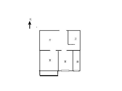 香格里拉 2室 1厅 68.57平米