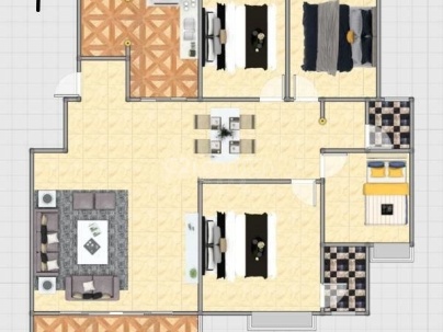 金鼎公寓 3室 2厅 163.26平米