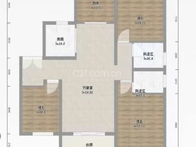 善国贾苑 3室 2厅 133.49平米