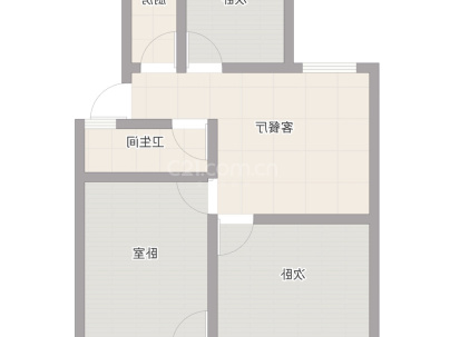安居小区(滕州) 3室 1厅 84平米