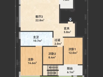鸿鑫尚景（一期） 4室 2厅 147平米