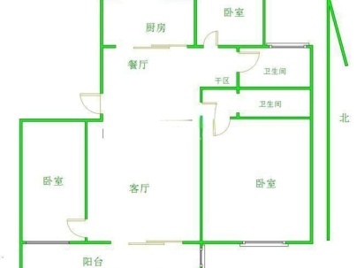 碧桂园翡翠云台 3室 2厅 126平米