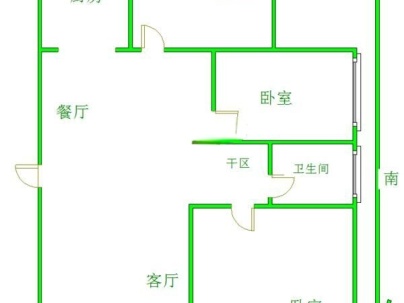 云溪九里 3室 2厅 93平米