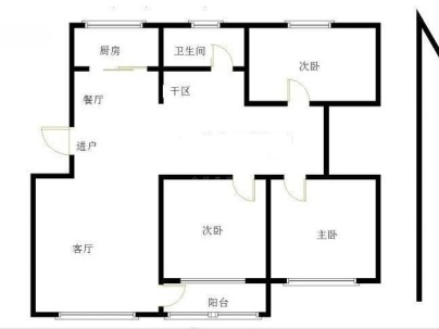 兰祺湾 3室 2厅 130平米