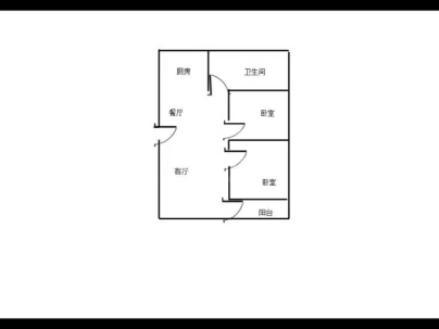 清荷园三期 2室 2厅 88平米