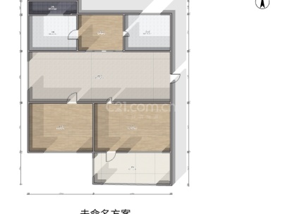 汇龙安东花园北区 2室 1厅 76平米