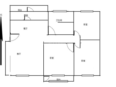 官庄小区（台儿庄） 3室 2厅 126平米