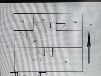 红星小区（台儿庄） 3室 1厅 98平米