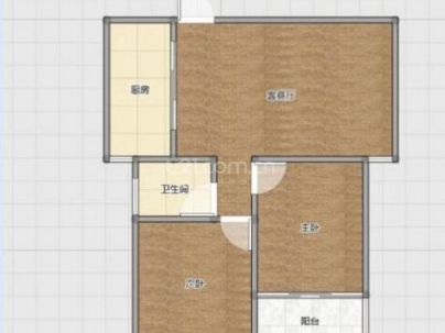 兴安花园B区 2室 2厅 80平米