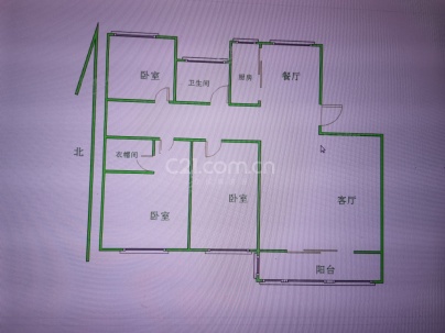 翰林府邸 3室 2厅 127平米