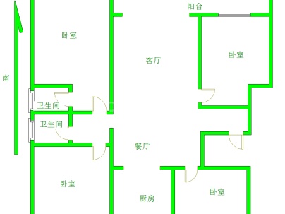 汇众锦樾府 3室 2厅 134平米