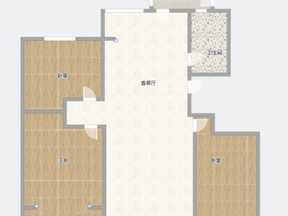 中兴世纪城西区 3室 2厅 152平米