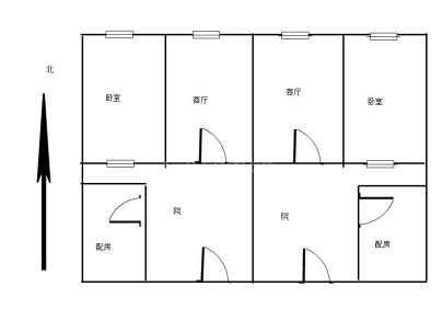 林桥社区独家独院 3室 1厅 130平米