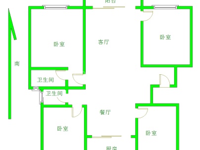 奥德瑞沂府 4室 2厅 136平米