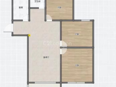 丰源家园西区 2室 2厅 98平米