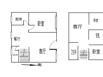 批发城独家独院 6室 2厅 300平米