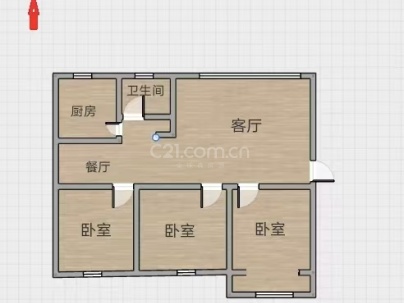 安康苑 3室 2厅 90平米