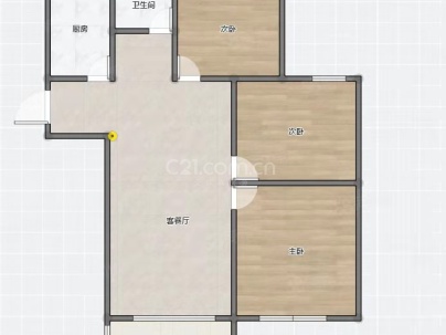 百亿天城 3室 2厅 108平米