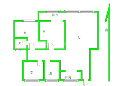 观澜府 3室 2厅 140平米