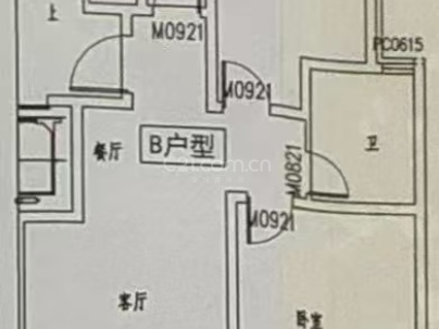 长安新苑 2室 2厅 96平米