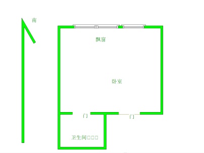 夏澜苑 1室 1厅 30平米