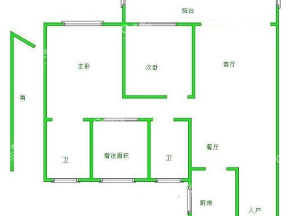 祥生观棠府 3室 2厅 108平米