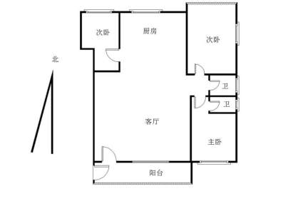 海丰附城上楼村幸福楼 3室 2厅 120平米