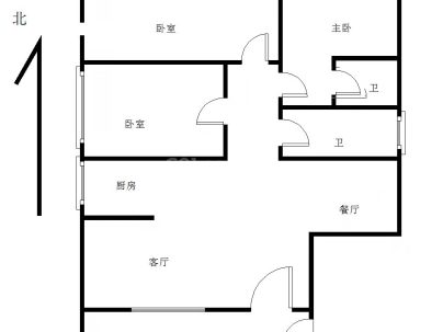 海丰海龙路上墩南村留城地幸福苑 3室 2厅 130平米