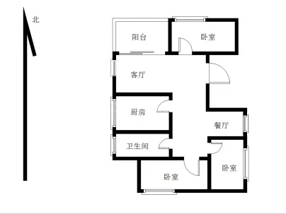 汕尾凤苑路滨海A小区 3室 2厅 101平米