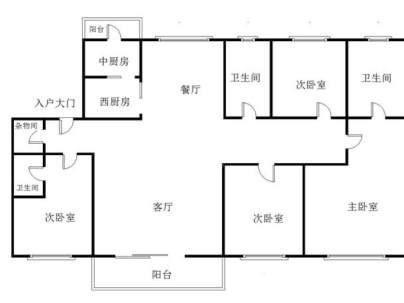 汕尾碧桂园天誉 4室 2厅 189平米