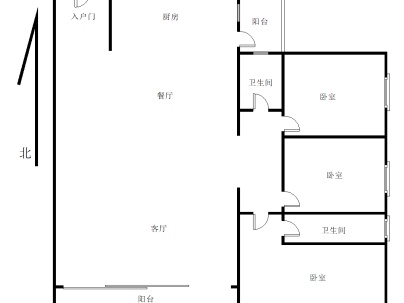 海丰金尊豪庭 3室 2厅 120平米