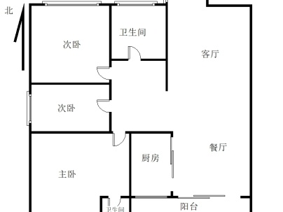 海丰附城324国道富源世家 3室 2厅 112平米