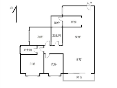 海丰海富豪庭 3室 2厅 125.69平米