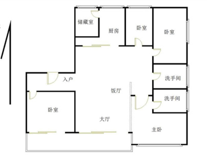 海丰海悦名城 4室 2厅 152平米