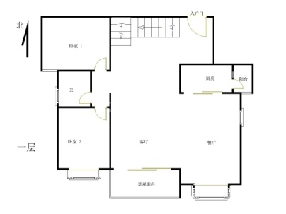 海丰海城环宇花园 5室 3厅 176平米