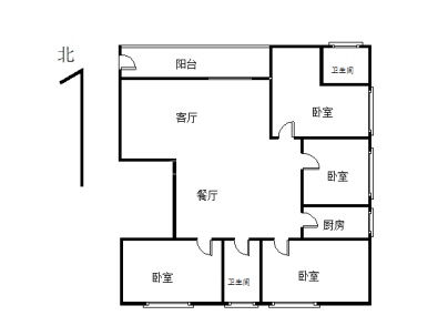 海丰县城东镇云路新村东片1巷金祥楼 4室 2厅 128平米