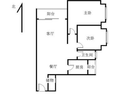 海丰凯旋山庄 2室 2厅 99平米