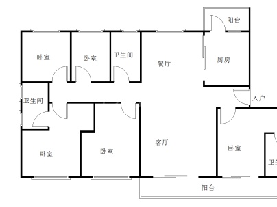 汕尾碧桂园·华附凤凰城二期 5室 2厅 260平米