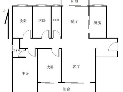 海丰帝景山庄 4室 2厅 157平米