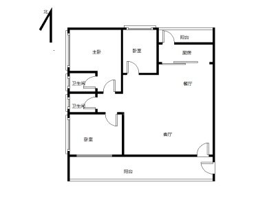 海丰锦绣家园（海悦名城对面） 3室 2厅 118平米