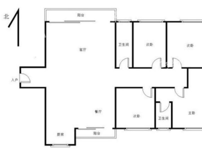 海丰正升华府 4室 2厅 144平米