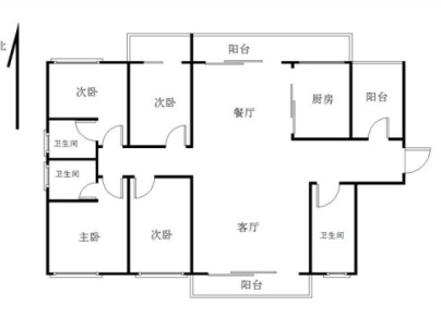 海丰华耀城 4室 2厅 142平米