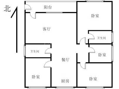 海丰附城324国道华富花园 4室 2厅 146.93平米