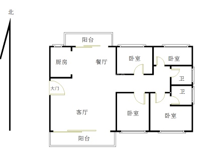 汕尾碧桂园·华附凤凰城二期 4室 2厅 143平米