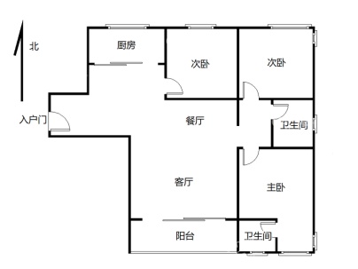 海丰马厝铺合兴路绵兴村1巷1号兴祥楼 3室 2厅 115平米