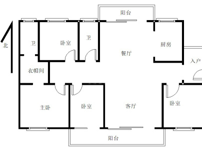 海丰帝景山庄 4室 2厅 143平米