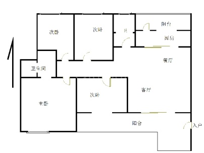 海丰第一城 4室 2厅 163平米