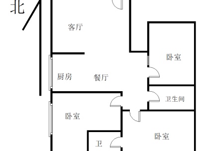 海丰城东海紫路东侧东盛华庭 3室 2厅 116平米