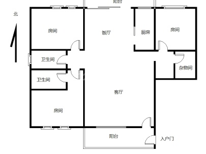 海丰龙津水岸 4室 2厅 140.24平米